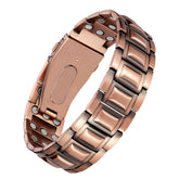 Jecanori pulsera frontal mostrando diseño masculino y beneficio estético