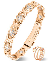 Jeracol pulsera frontal en caja elegante, presentación lista como regalo