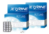 JetZone frasco frontal mostrando el embalaje y conveniencia para viajar