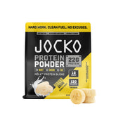 Jocko Fuel frente del envase mostrando diseño y beneficios visibles