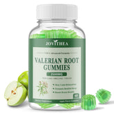 JOVITHEA frontal del envase mostrando gomitas de valeriana y beneficios