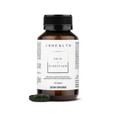 JSHealth envase frontal del producto mostrando beneficios para piel