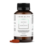 JSHealth frontal del envase que destaca ingredientes y beneficio digestivo