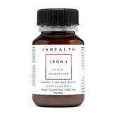 JSHealth envase frontal mostrando la marca y beneficio de absorción mejorada
