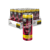 Juice Performer frente de lata con etiqueta clara y beneficio de energía natural