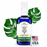 JUNIPERMIST vista frontal del spray Cedro y Salvia mostrando diseño y beneficio purificador