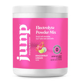 JUNP frente del empaque mostrando sabor dragonfruit limeade y beneficio hidratación
