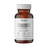 JUST INGREDIENTS envase frontal del Calcium Complex mostrando etiqueta y beneficios