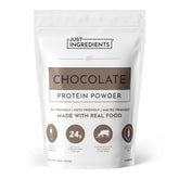 JUST INGREDIENTS frasco frontal mostrando etiqueta y beneficio limpieza de ingredientes