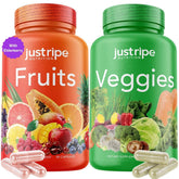 Just Ripe Nutrition empaque frontal mostrando beneficios naturales