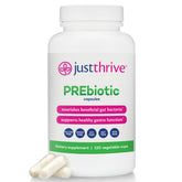 Just Thrive caja frontal mostrando diseño y beneficios claros