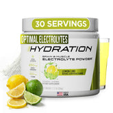 JYM Hydration frente del envase mostrando diseño y tamaño práctico