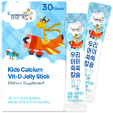 K FOOD KOREAN FOOD stick frente mostrando diseño y durazno apetecible