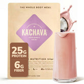 Ka'Chava frente del envase Coconut Acai mostrando ingredientes y beneficios