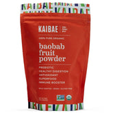 KAIBAE frente del envase mostrando marca y tamaño 8 oz, claridad de origen orgánico
