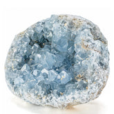 KALIFANO geoda frontal mostrando azul cielo y atractivo decorativo