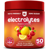 Keppi envase frontal Raspberry Lemonade mostrando diseño y beneficios