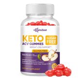 KetoZest frontal del envase mostrando diseño y beneficio práctico