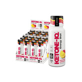 Ketone-IQ vista frontal del pack 24 unidades mostrando sabor raspberry lemonade y aspecto limpio