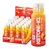 Ketone-IQ shot frontal mostrando el envase y beneficio energía limpia