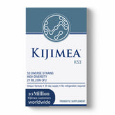 Kijimea K53 frente del empaque mostrando estabilidad y marca
