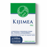 Kijimea envase frontal mostrando 30 cápsulas y beneficios digestivos