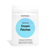 Kind Patches empaque frontal mostrando 30 parches y beneficios naturales