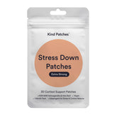 Kind Patches frente del paquete mostrando 30 parches y conveniencia