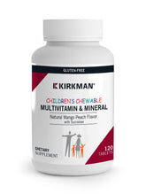 Kirkman frente del envase mostrando frasco y diseño, fácil identificación y almacenamiento