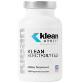 Klean Athlete caja frontal mostrando beneficio de electrolitos verificables