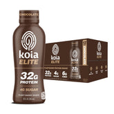 Koia botella frontal mostrando diseño y beneficio nutricional