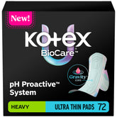 Kotex empaque frontal mostrando 72 toallas y ventaja de ahorro
