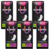 Kotex caja frontal con pack de 6 para almacenamiento práctico