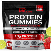 KR Labs envase frontal mostrando 120 gomitas y beneficios prácticos