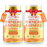 Kraftvoll envase frontal de gomitas veganas mostrando etiqueta y beneficios
