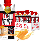 Labrada envase frontal Orange Creamsicle mostrando etiqueta y beneficio de 40g proteína