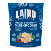 Laird Superfood frente del empaque mostrando bolsa y sello orgánico, fácil identificación