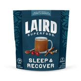 Laird Superfood sobre frontal mostrando empaque práctico para sueño