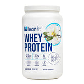 LeanFit envase frontal del producto mostrando tamaño y marca para confianza