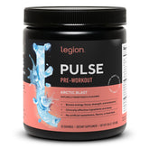 LEGION envase Pulse Arctic Blast frente y beneficios visibles