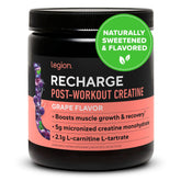 LEGION Recharge frente del envase mostrando diseño y sabor uva