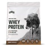 Levels Nutrition envase frontal Double Chocolate muestra la marca y beneficios