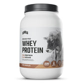Levels Whey vista frontal del empaque, fácil identificación y confianza