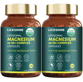 lickshine envase frontal mostrando 29‑in‑1 y 240 cápsulas para uso diario
