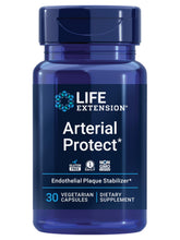 Life Extension envase frontal de Arterial Protect mostrando etiqueta clara