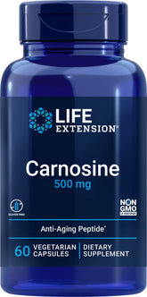 Life Extension frasco frontal mostrando cápsulas y beneficios visibles