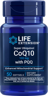 Life Extension frasco frontal mostrando 50 cápsulas y suministro de 50 días