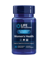 Life Extension envase frontal de FLORASSIST® muestra diseño y beneficios clave