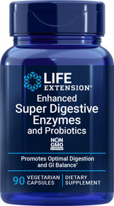 Life Extension frente del envase mostrando nombre y 90 cápsulas vegetales, confianza de marca