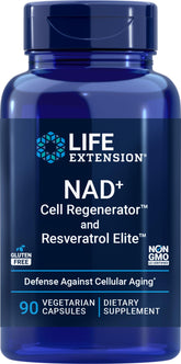 Life Extension envase frontal mostrando 90 cápsulas y etiquetado claro para información